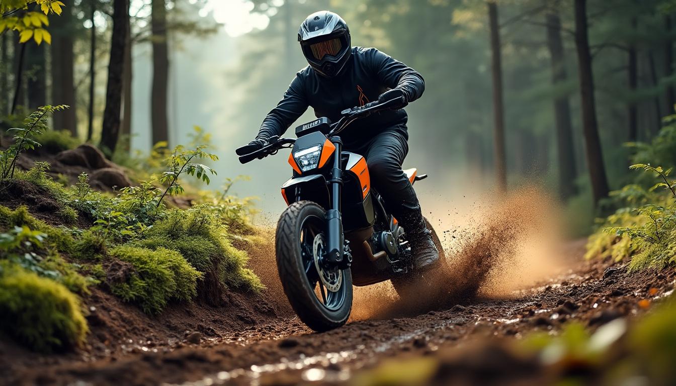 découvrez l'avenir des motos électriques tout-terrain, alliant puissance et respect de l'environnement. explorez comment ces véhicules écologiques révolutionnent l'expérience de conduite en pleine nature, tout en offrant performance et autonomie.