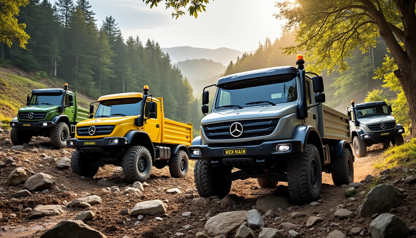 découvrez les prix neufs des unimog selon les différentes configurations et options d’équipement : guide complet pour bien choisir votre véhicule utilitaire mercedes adapté à vos besoins.