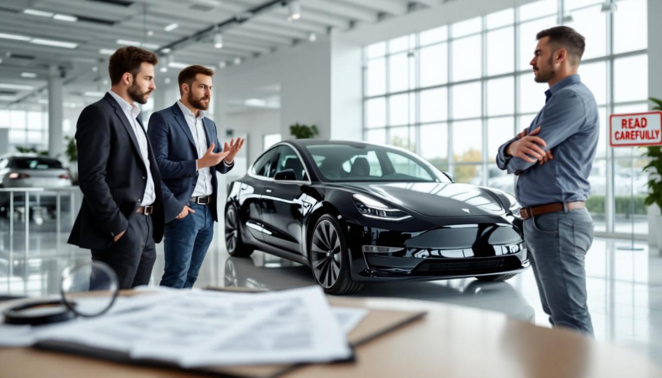 Les erreurs à éviter avec les meilleurs mandataires voiture pour une Tesla d’occasion