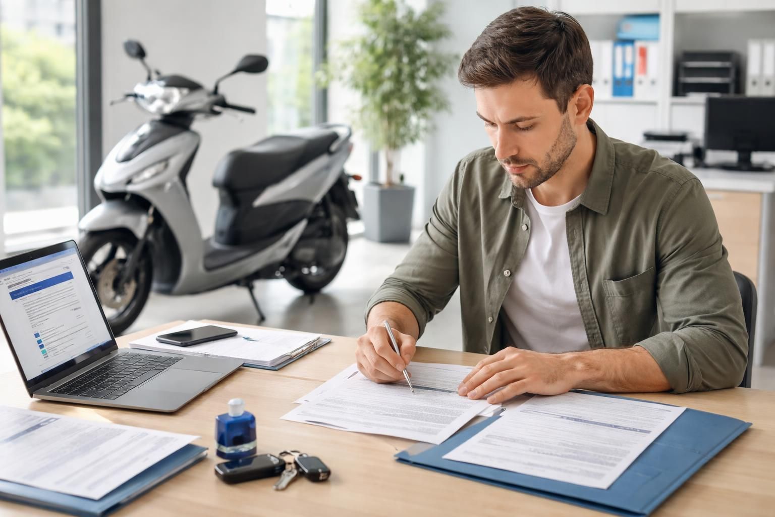 découvrez les démarches à suivre pour immatriculer un scooter sans carte grise, les documents nécessaires et les étapes à respecter pour obtenir un nouveau certificat d'immatriculation.