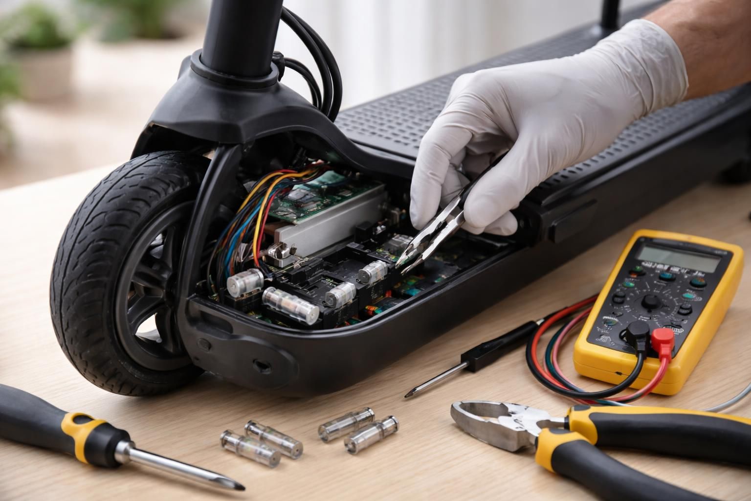 découvrez notre guide pratique pour apprendre à changer facilement le fusible de votre trottinette électrique et assurer son bon fonctionnement.