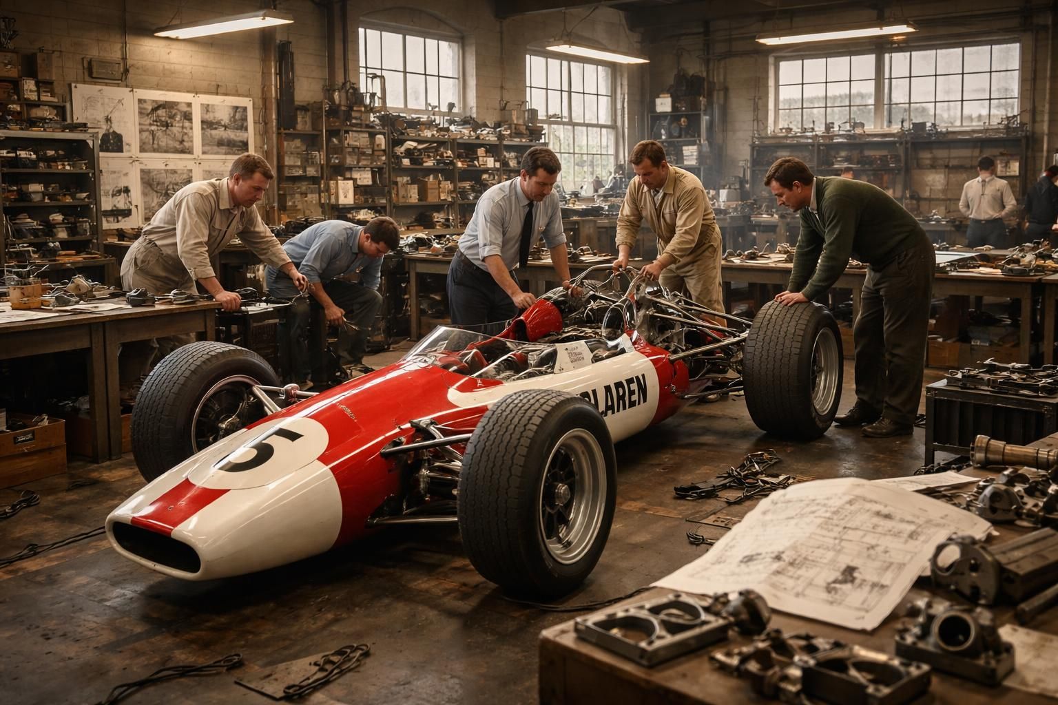 découvrez les débuts pionniers de mclaren, constructeur automobile britannique emblématique, et son impact révolutionnaire dans l'industrie automobile.