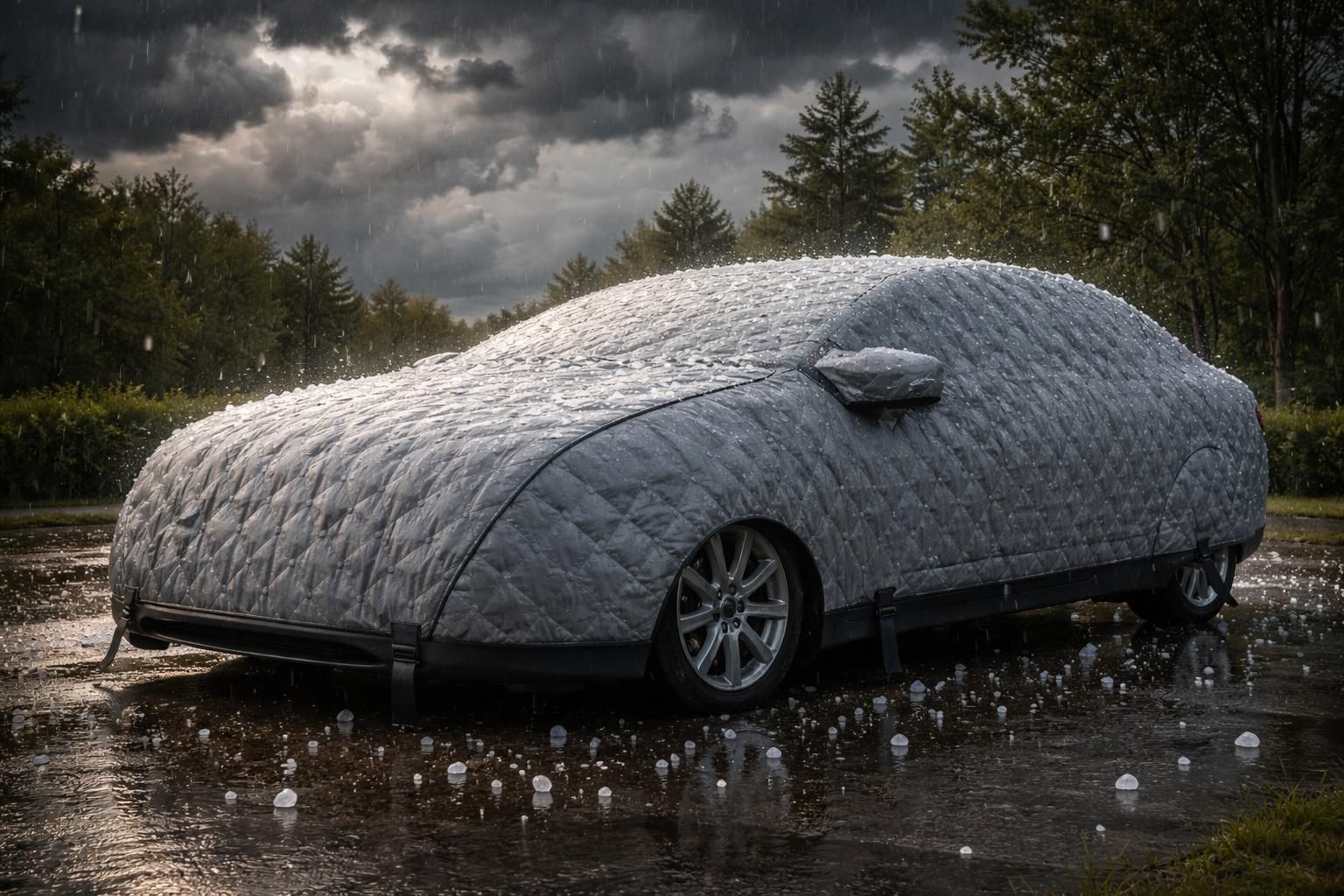 découvrez comment choisir la bâche anti-grêle idéale pour protéger efficacement votre voiture et éviter les dommages causés par les intempéries.
